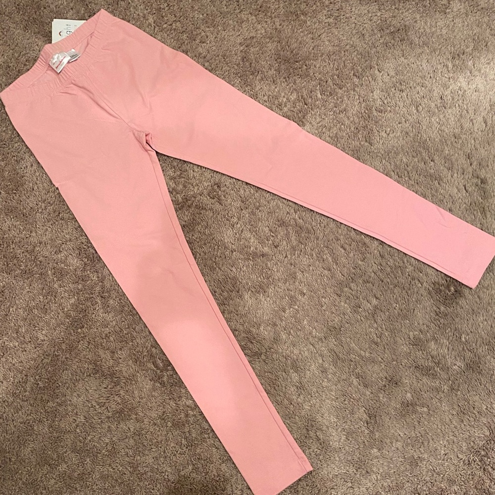 💕Hanna Andersson pink slim fit leggings💕